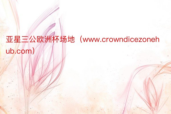 亚星三公欧洲杯场地（www.crowndicezonehub.com）